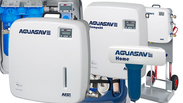 Die Module der AGUASAVE-Familie sind für Anlagen aller Größen geeignet <p> Vom Einfamilienhaus bis zur Gewerbeimmobilie: Das AGUASAVE-Konzept bietet für jede Heizungsanlage eine Lösung zur optimalen Wasseraufbereitung.</p>